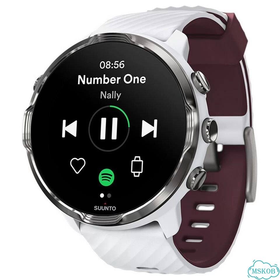 Suunto 7 white burgundy, Часы, white burgundi фото 2