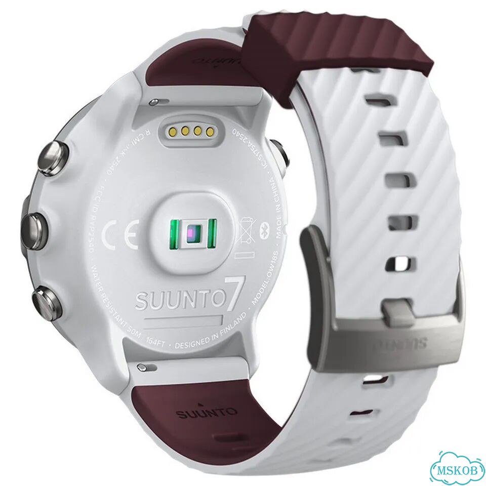 Suunto 7 white burgundy, Часы, white burgundi фото 3