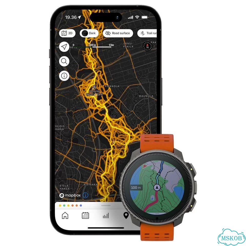 Suunto Vertical Titanium Solar, Часы, canyon фото 3