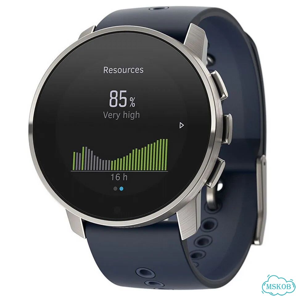 Suunto 9 Peak Granite Blue Titanium, Часы, blue titanium фото 2