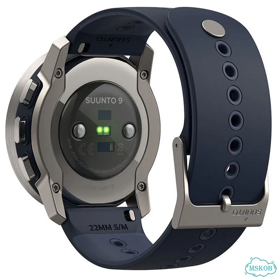 Suunto 9 Peak Granite Blue Titanium, Часы, blue titanium фото 5