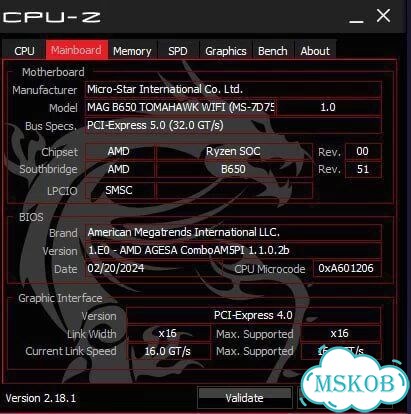 Msi MAG B650 tomahawk wifi + Ryzen 7 7700 фото 5