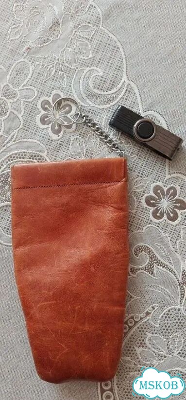 Ключница кожаная мужская фото 3