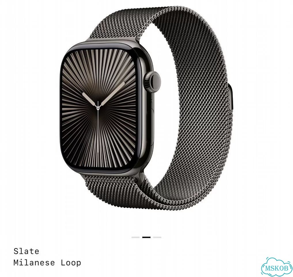 Ремешок Apple Watch Milanese Loop 42mm Slate фото 11