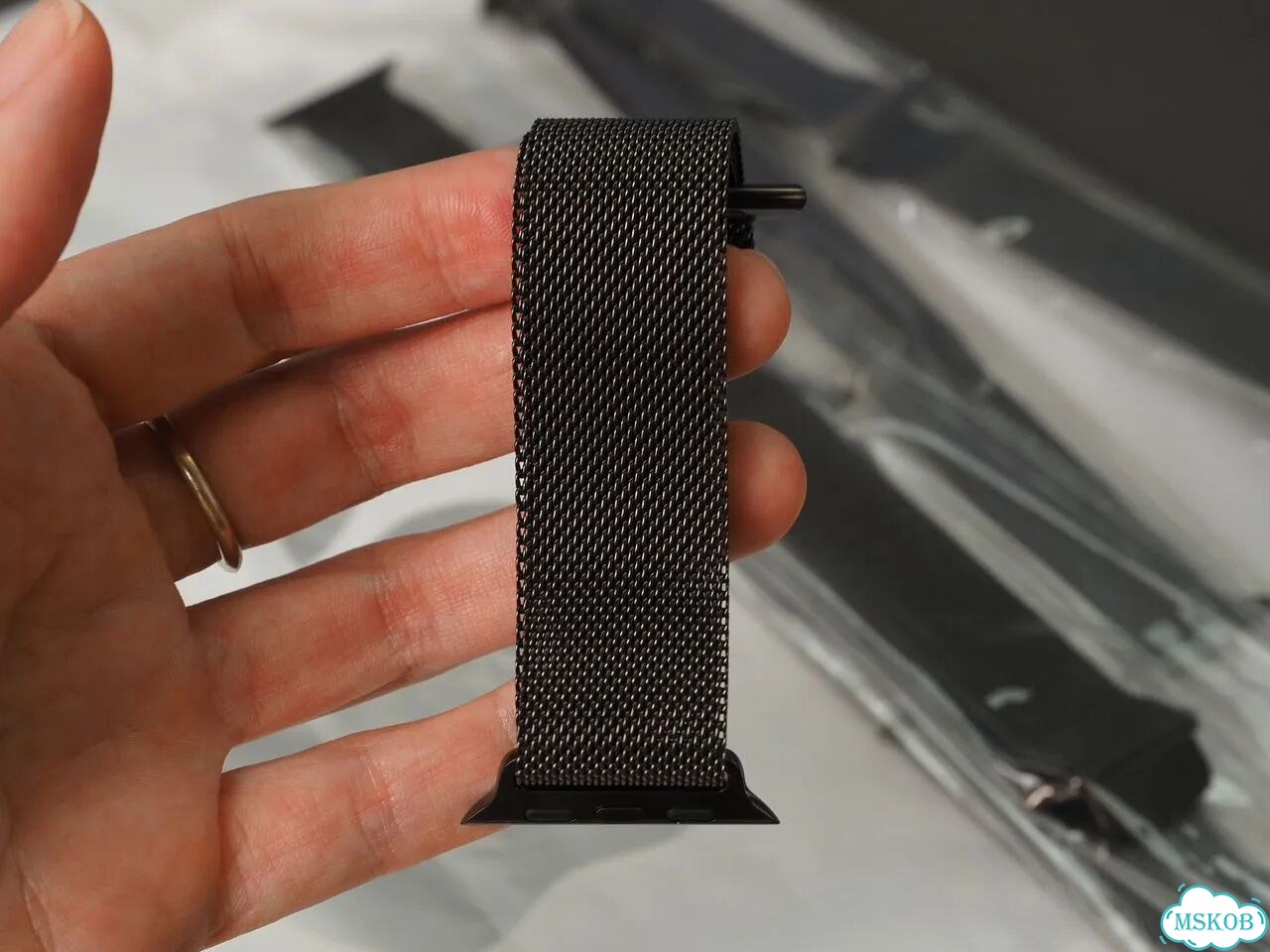 Ремешок Apple Watch Milanese Loop 42mm Slate фото 2