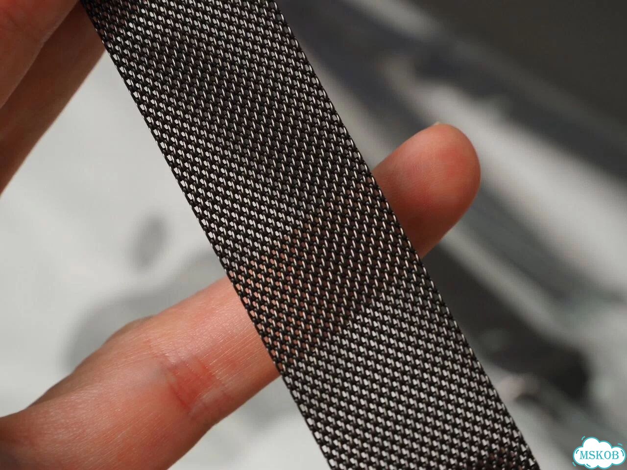 Ремешок Apple Watch Milanese Loop 42mm Slate фото 5