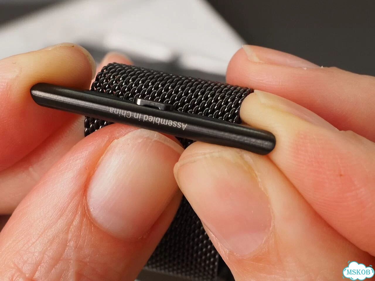 Ремешок Apple Watch Milanese Loop 42mm Slate фото 9