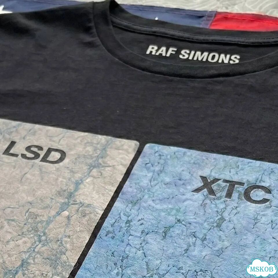 Лонгслив Raf Simons Drugs lsd mix фото 5