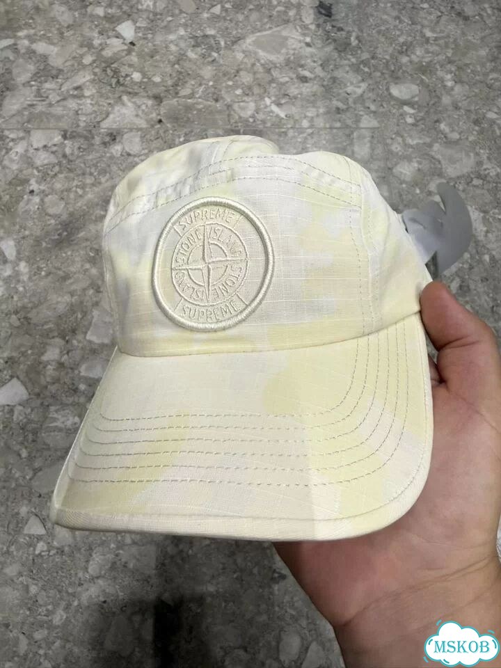 Бейсболка Stone Island X Supreme Reactive фото 1