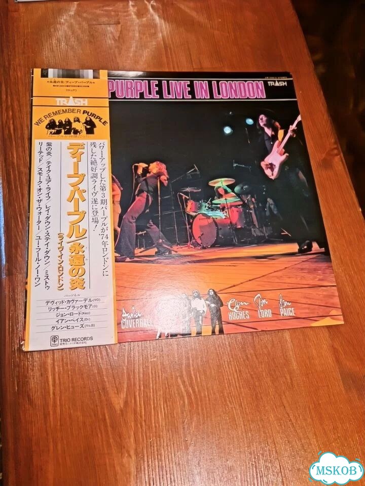 Deep Purple *Live IN London * 1982, Japan 1-st фото 10