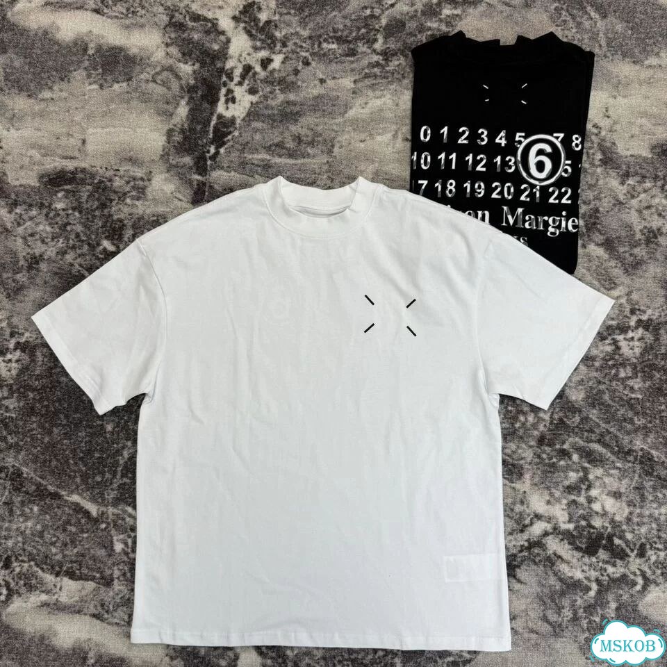 Футболка Maison margiela mm ss26 цифры фото 2