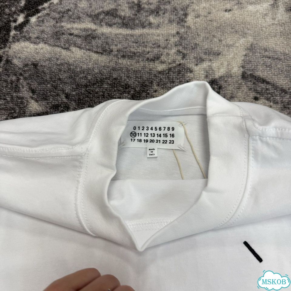 Футболка Maison margiela mm ss26 цифры фото 4