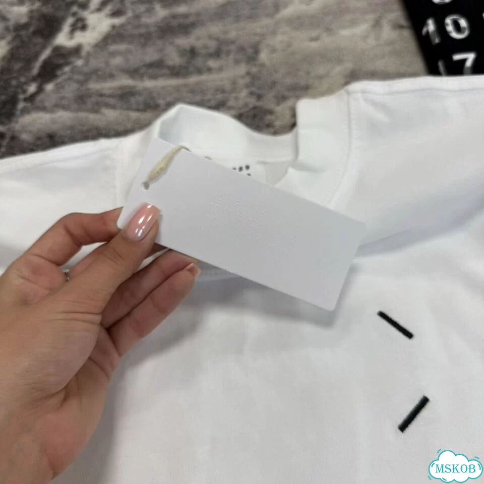 Футболка Maison margiela mm ss26 цифры фото 8