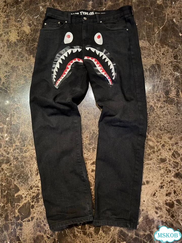 Джинсы bape фото 1