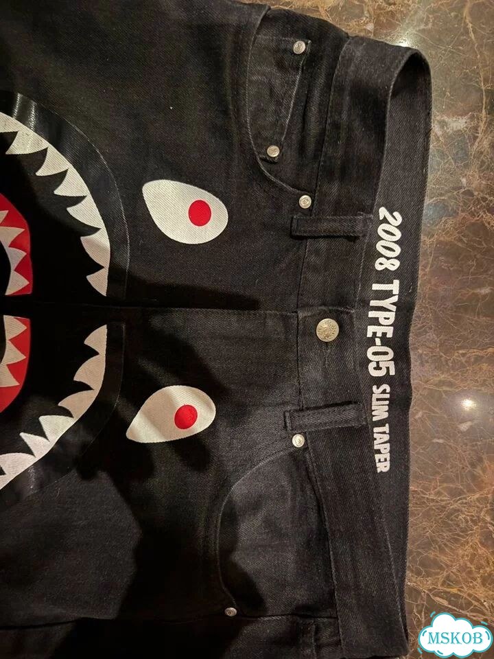 Джинсы bape фото 6