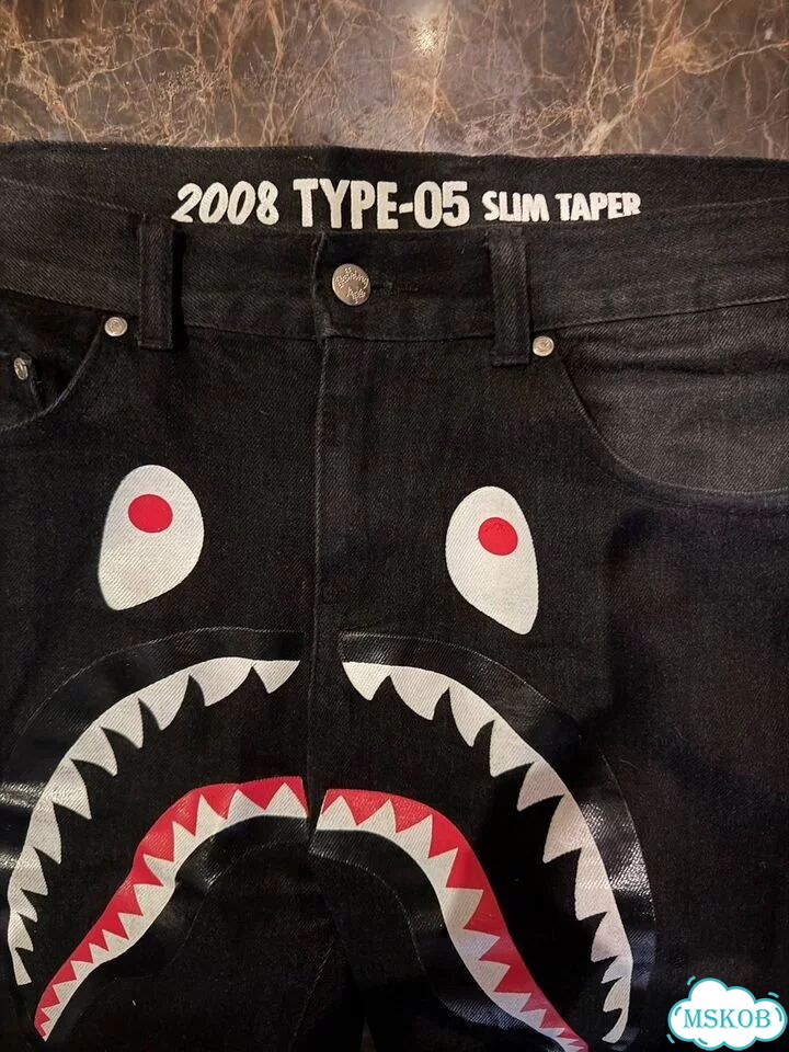 Джинсы bape фото 8