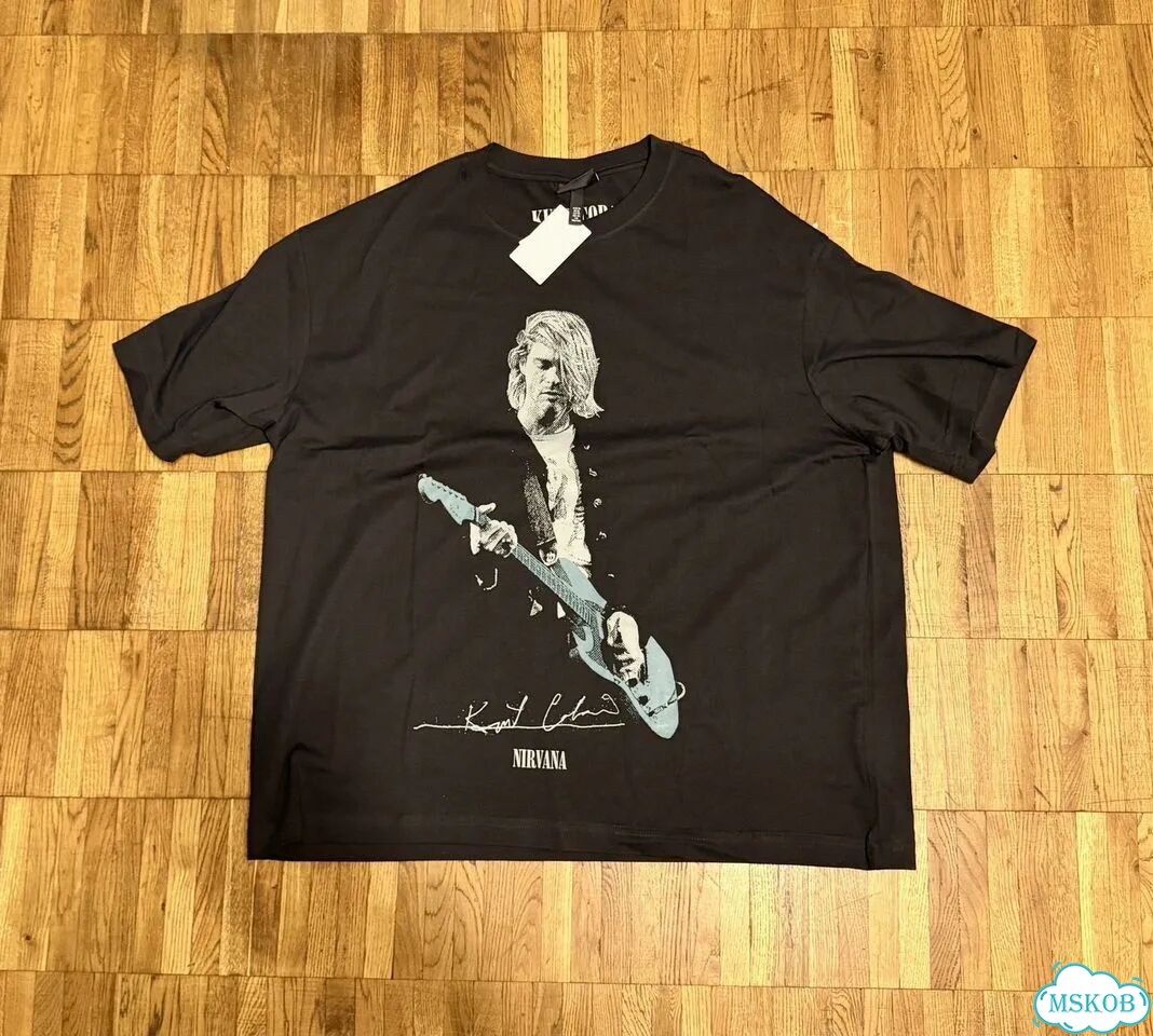 Футболка nirvana коллаба с h&m фото 1