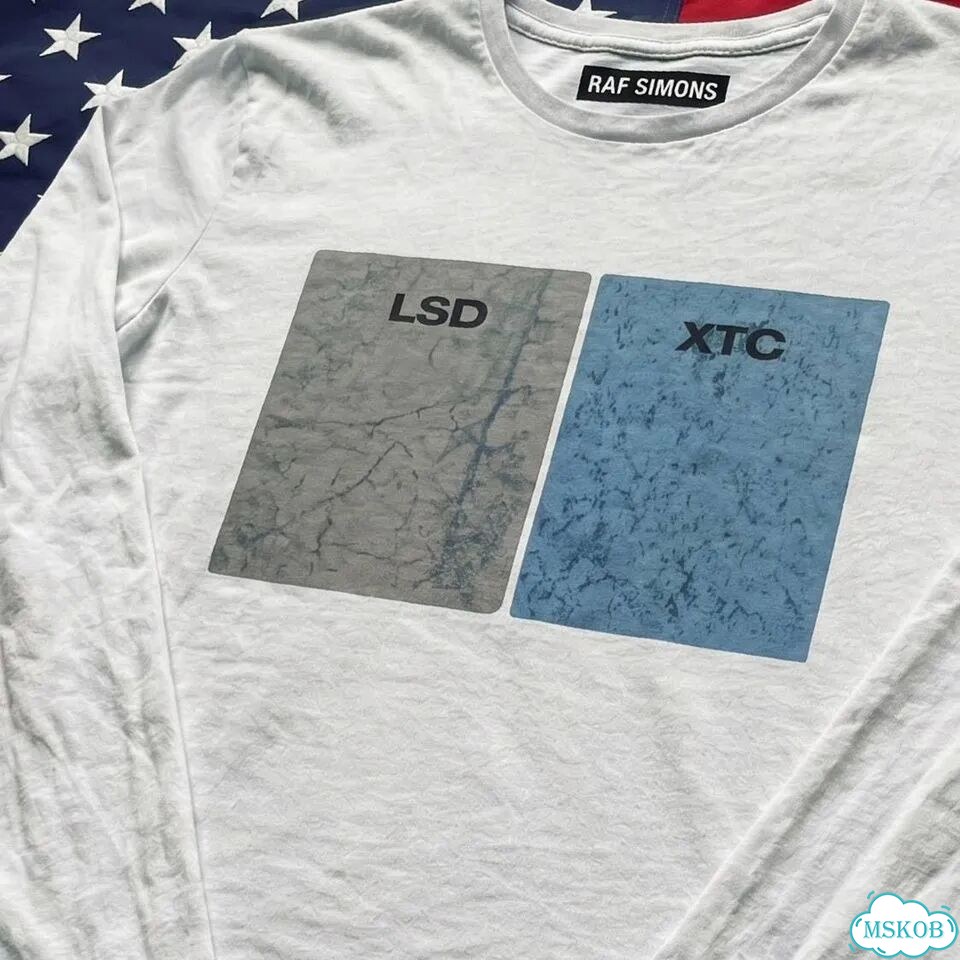 Лонгслив Raf Simons Drugs lsd mix фото 3