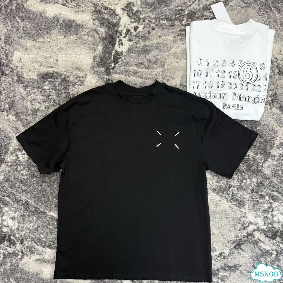 Футболка Maison margiela mm6 цифры 2026 фото 2