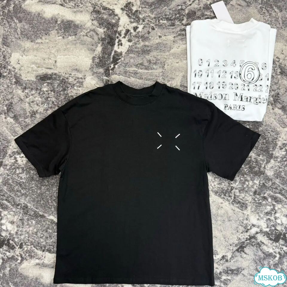 Футболка Maison margiela mm6 цифры 2026 фото 4