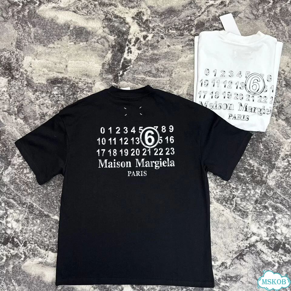 Футболка Maison margiela mm6 цифры 2026 фото 9