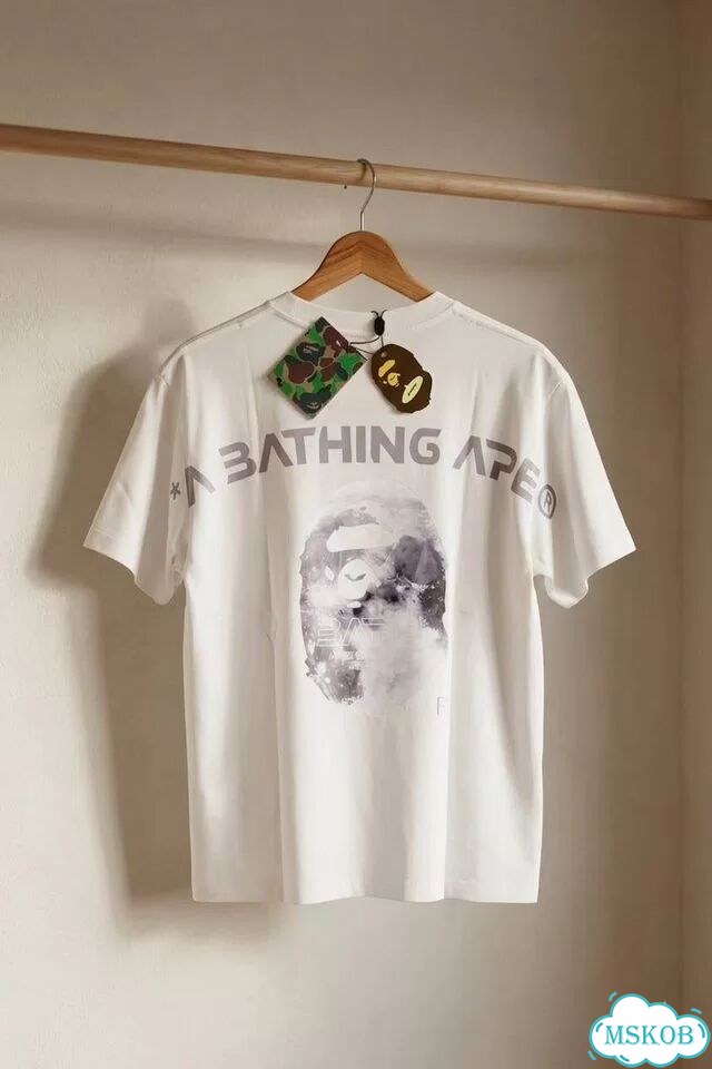 Футболка bape Ape Moon фото 1