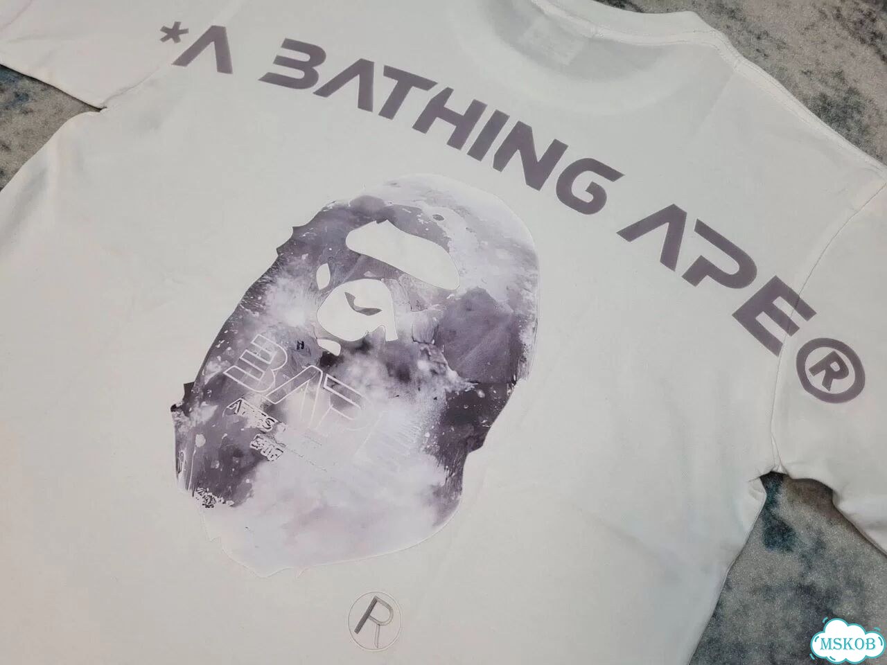 Футболка bape Ape Moon фото 10