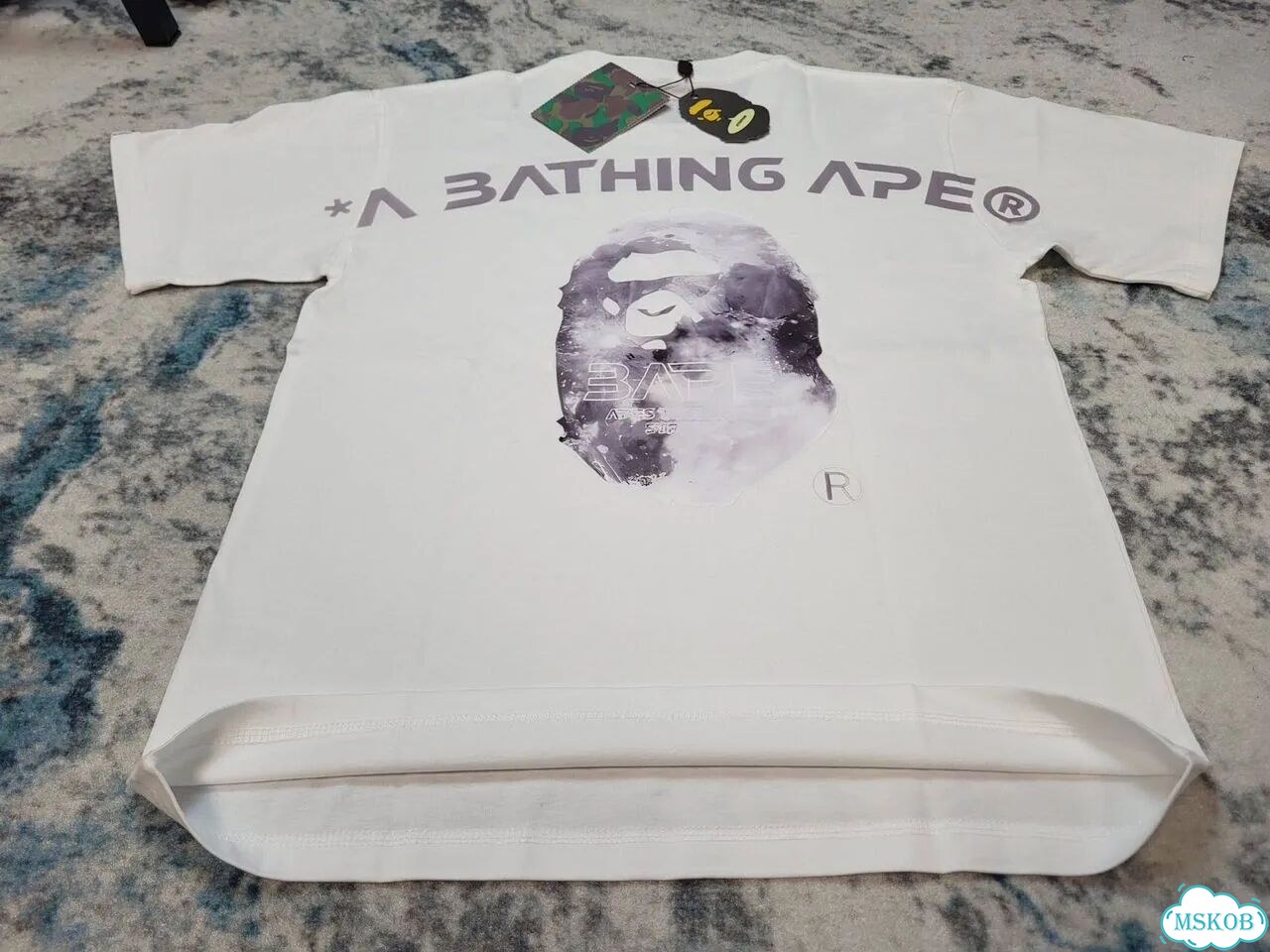Футболка bape Ape Moon фото 5