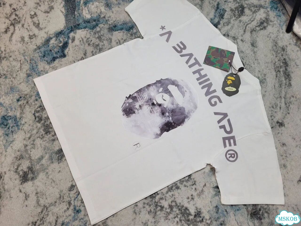 Футболка bape Ape Moon фото 6