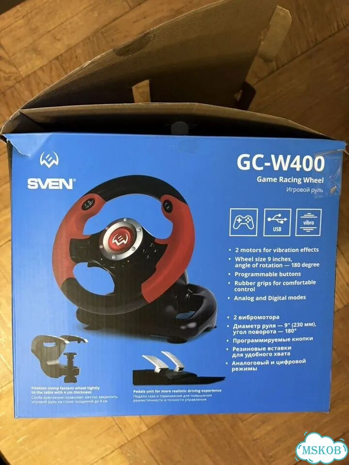 Руль sven GC-W-400 фото 1