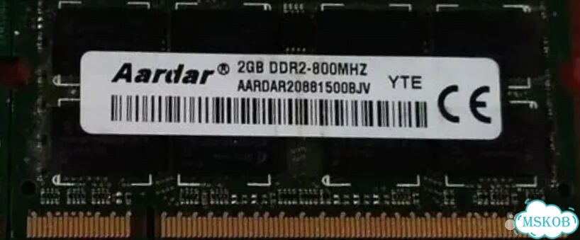 Оперативная память DDR2 Aardar фото 1