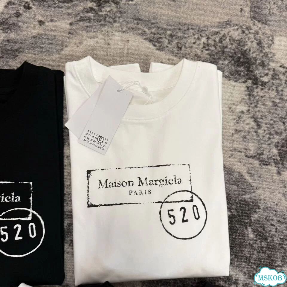 Футболка Maison margiela mm6 цифры винтаж фото 6