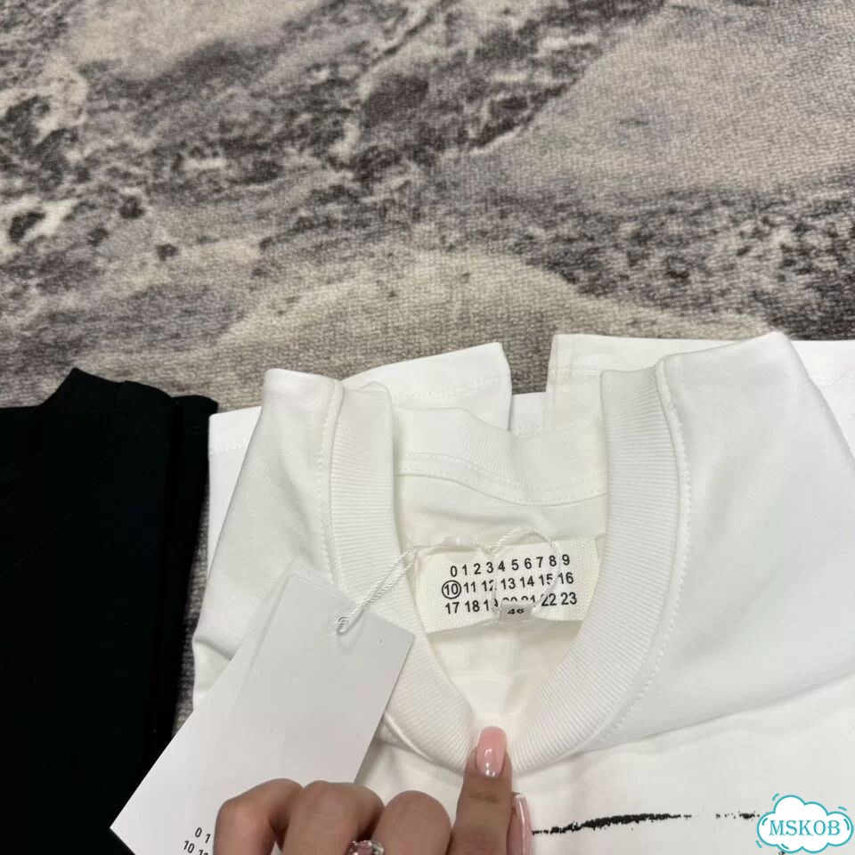 Футболка Maison margiela mm6 цифры винтаж фото 7