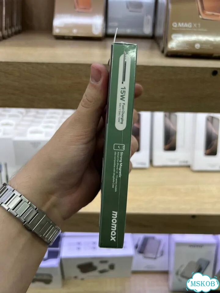 Повербанк Momax Q.Mag X 5.000mAh Black Оригинал фото 3