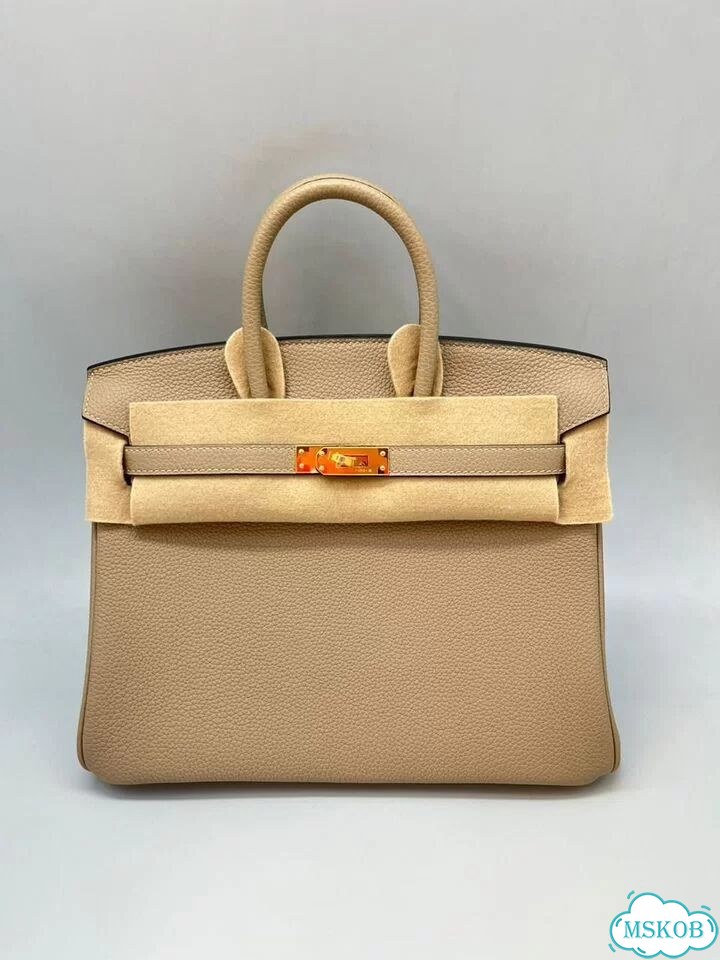 Сумка натуральная кожа Togo Birkin 25 Hermes фото 1
