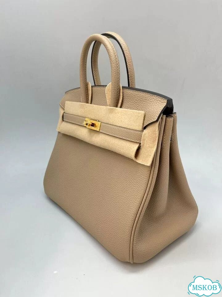 Сумка натуральная кожа Togo Birkin 25 Hermes фото 2