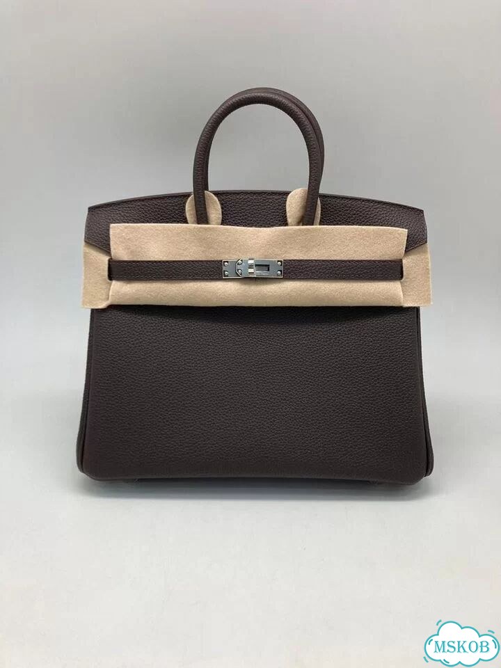 Сумка натуральная кожа Togo Birkin 25 Hermes фото 5