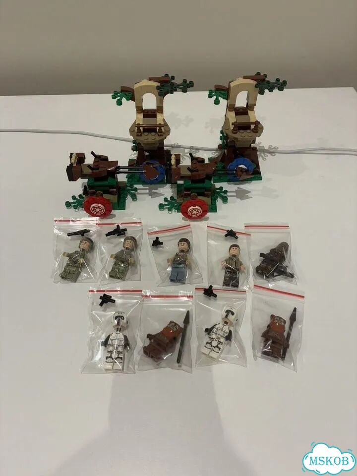 Lego Endor минифигурки Star Wars фото 1