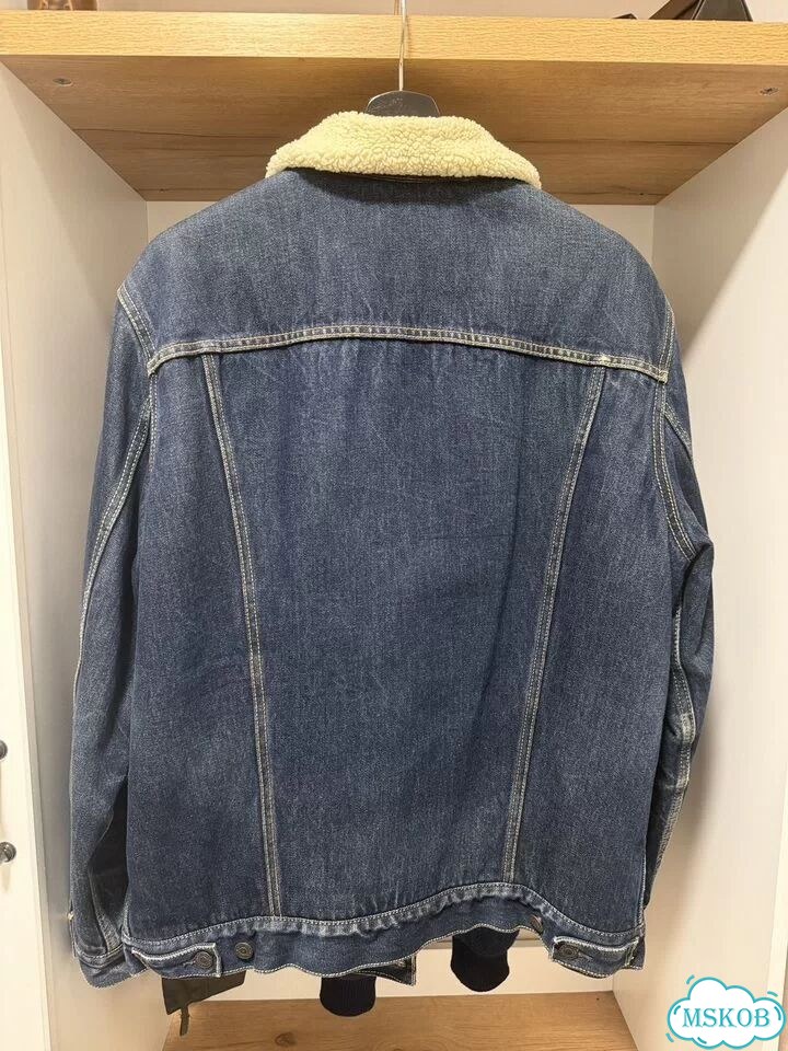 Джинсовая куртка levis xl фото 2