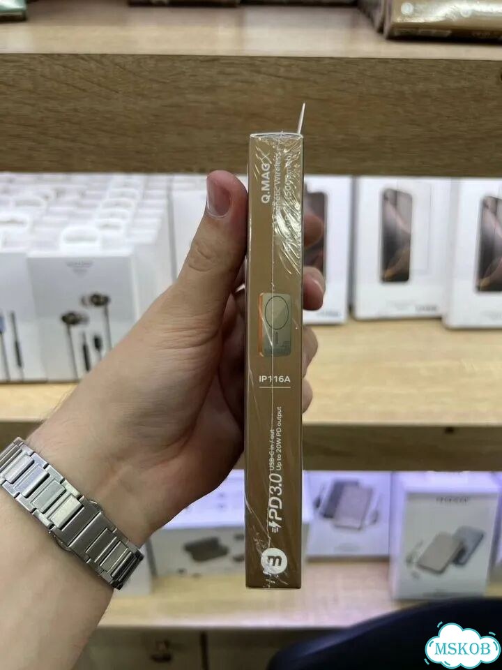 Повербанк Momax Q.Mag X 5.000mAh Orange Оригинал фото 4