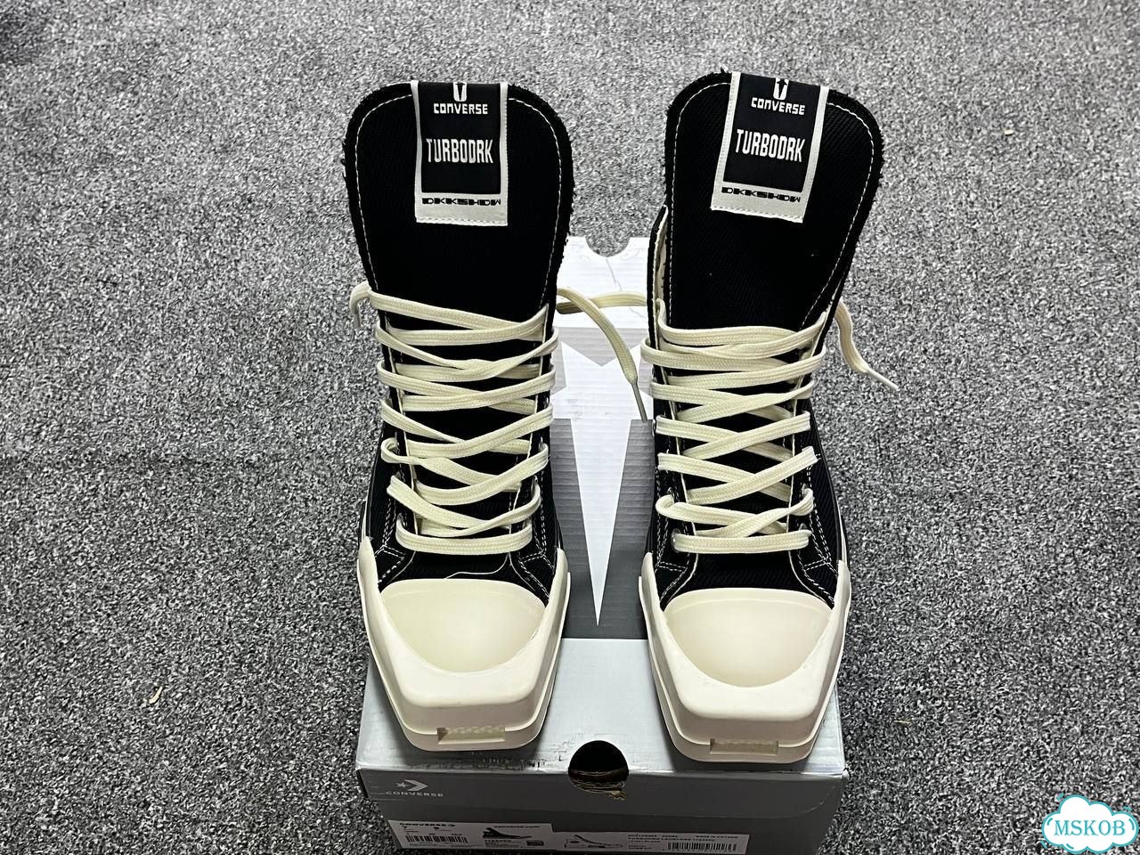 Кеды Converse Rick Owens Turbodrk фото 11