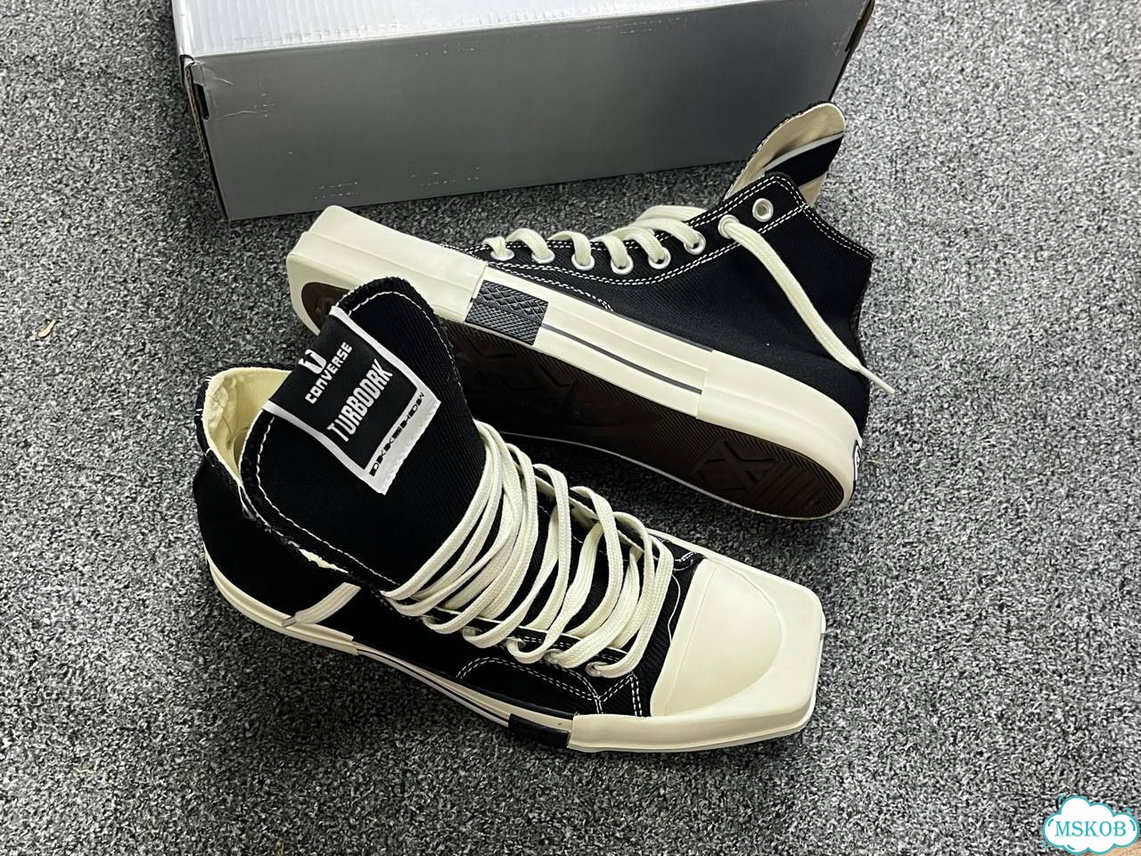 Кеды Converse Rick Owens Turbodrk фото 7
