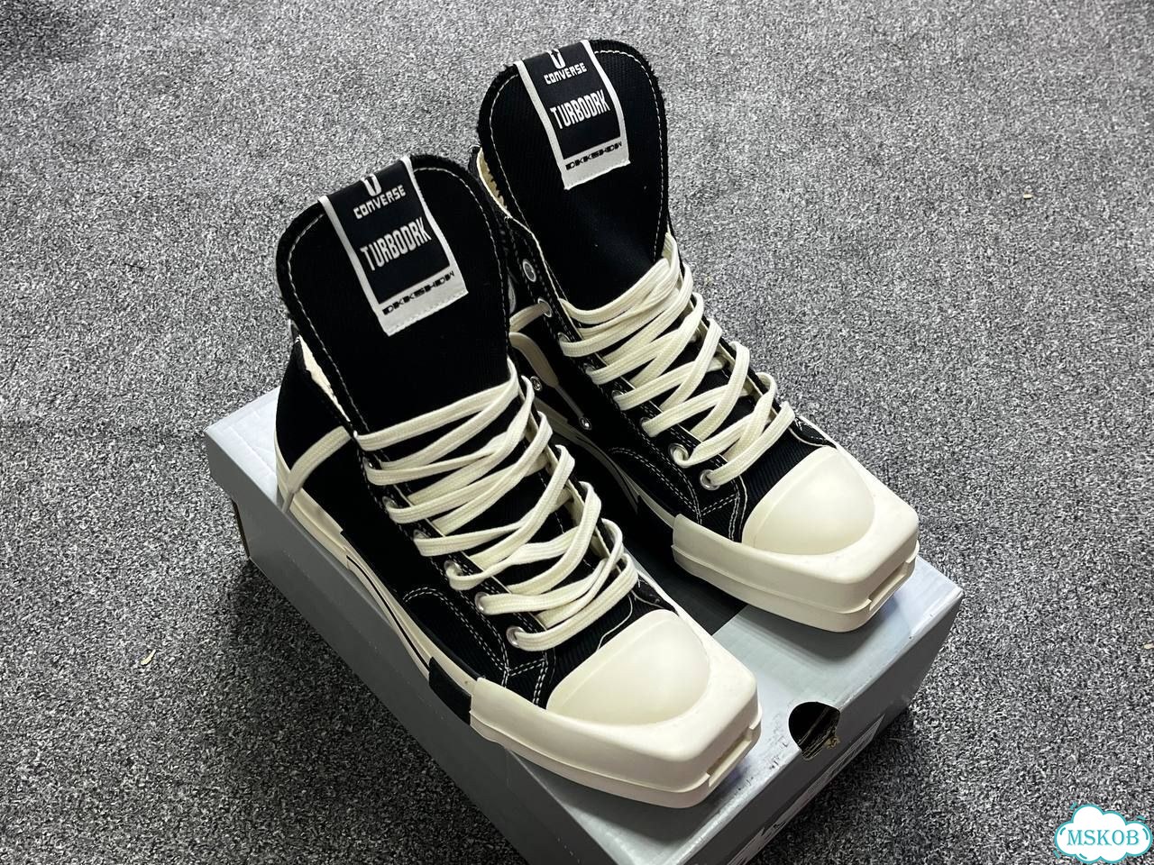 Кеды Converse Rick Owens Turbodrk фото 8