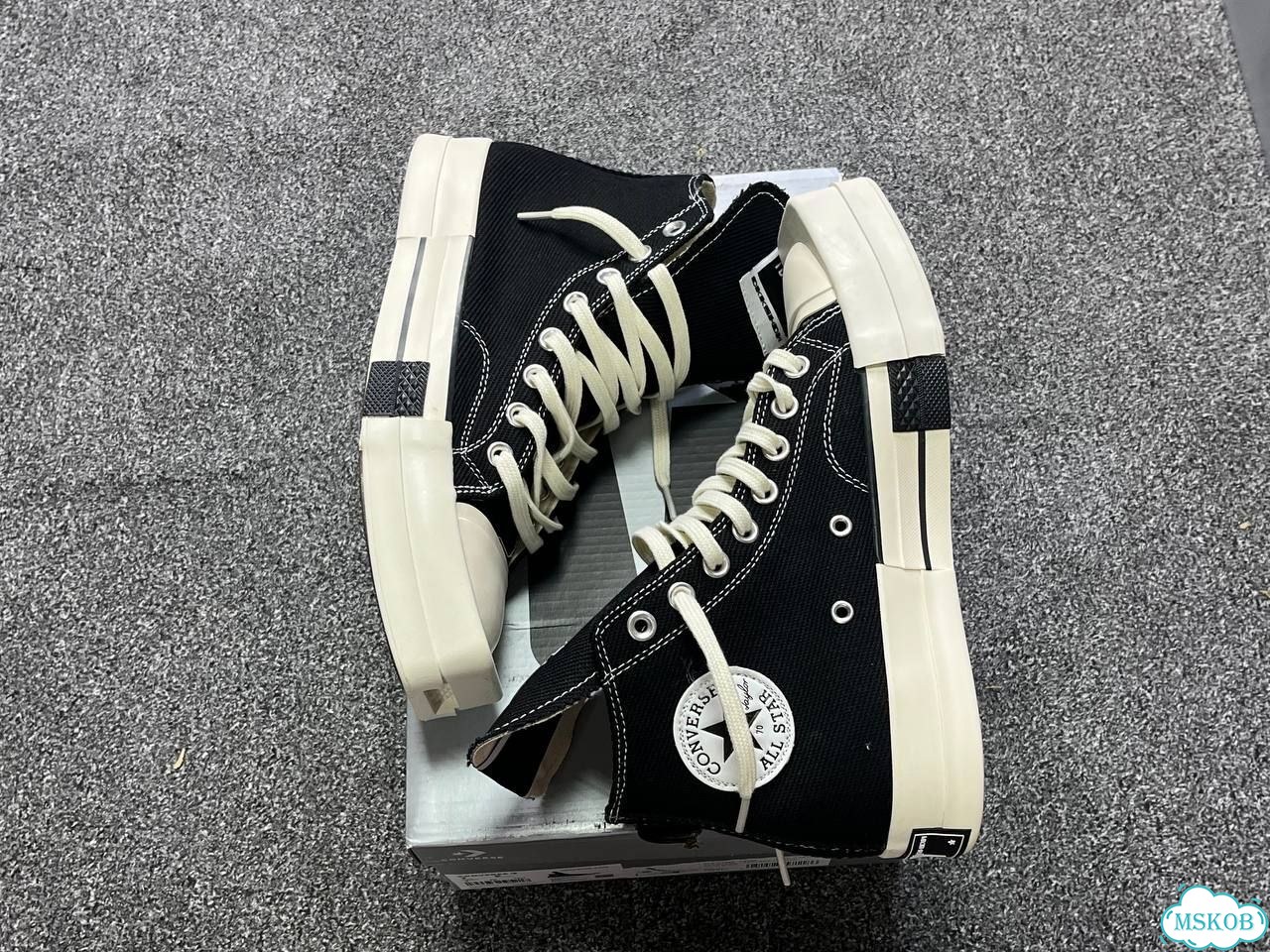 Кеды Converse Rick Owens Turbodrk фото 9