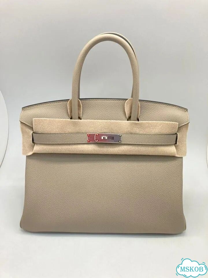 Сумка натуральная кожа Togo Birkin 30 Hermes фото 1