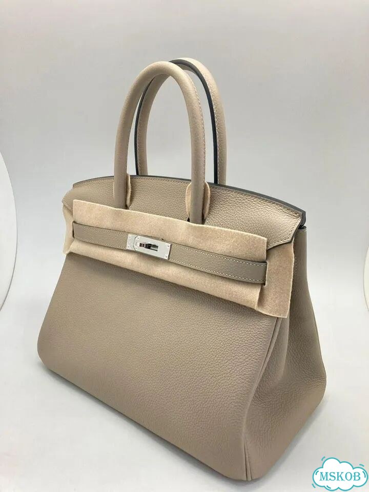 Сумка натуральная кожа Togo Birkin 30 Hermes фото 2