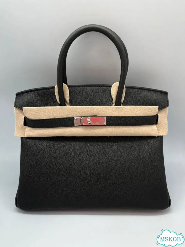 Сумка натуральная кожа Togo Birkin 30 Hermes фото 3