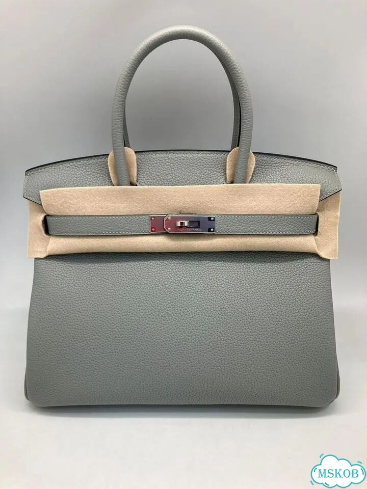 Сумка натуральная кожа Togo Birkin 30 Hermes фото 5