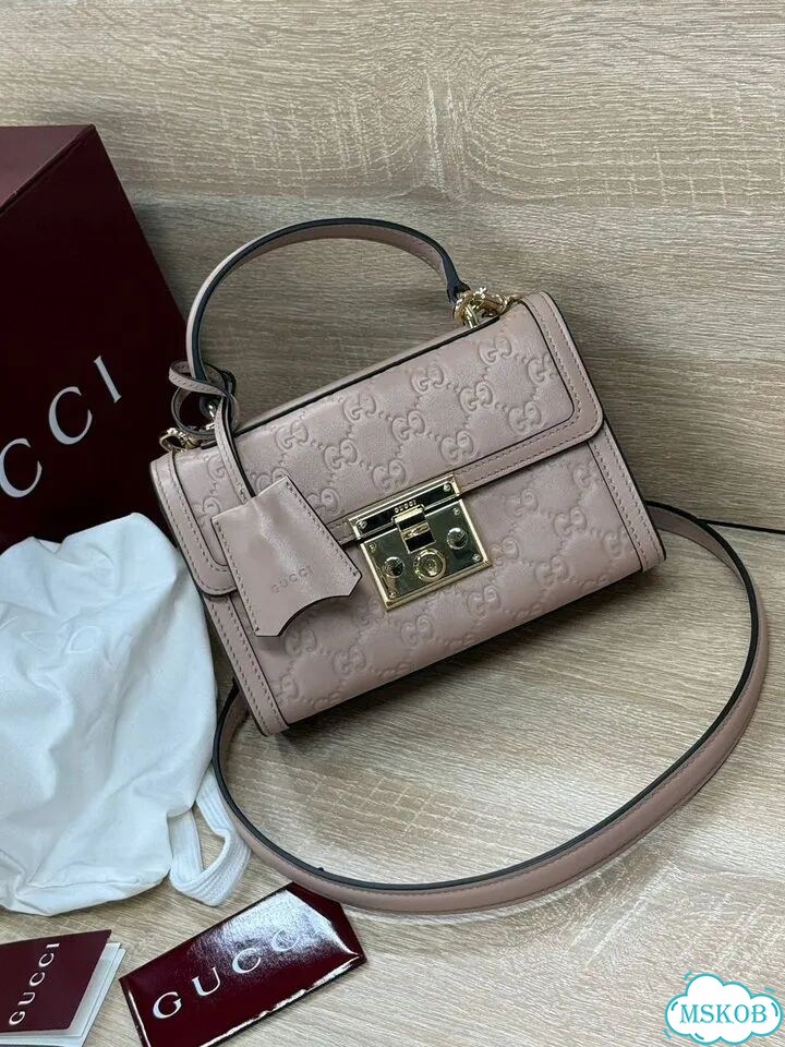 Сумка gucci padlock gg фото 1