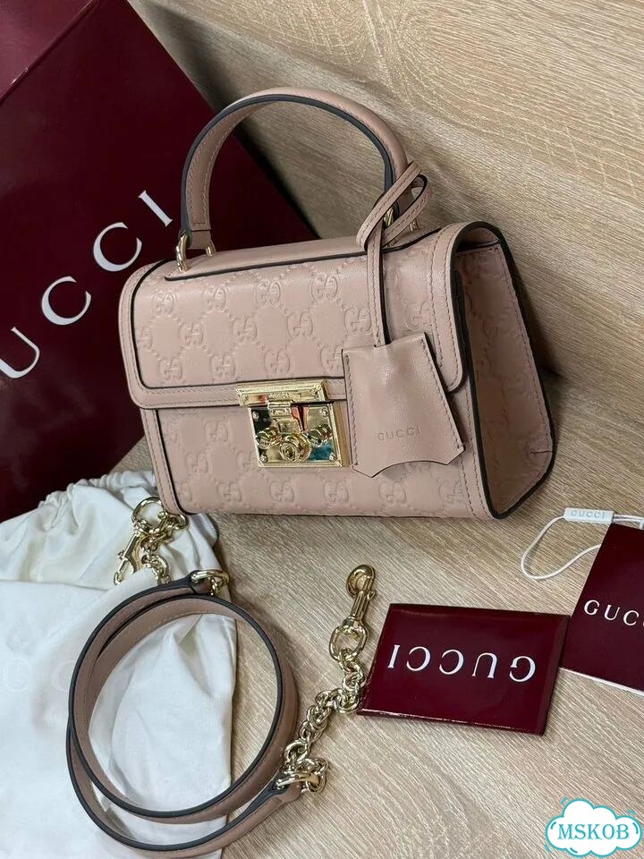 Сумка gucci padlock gg фото 3